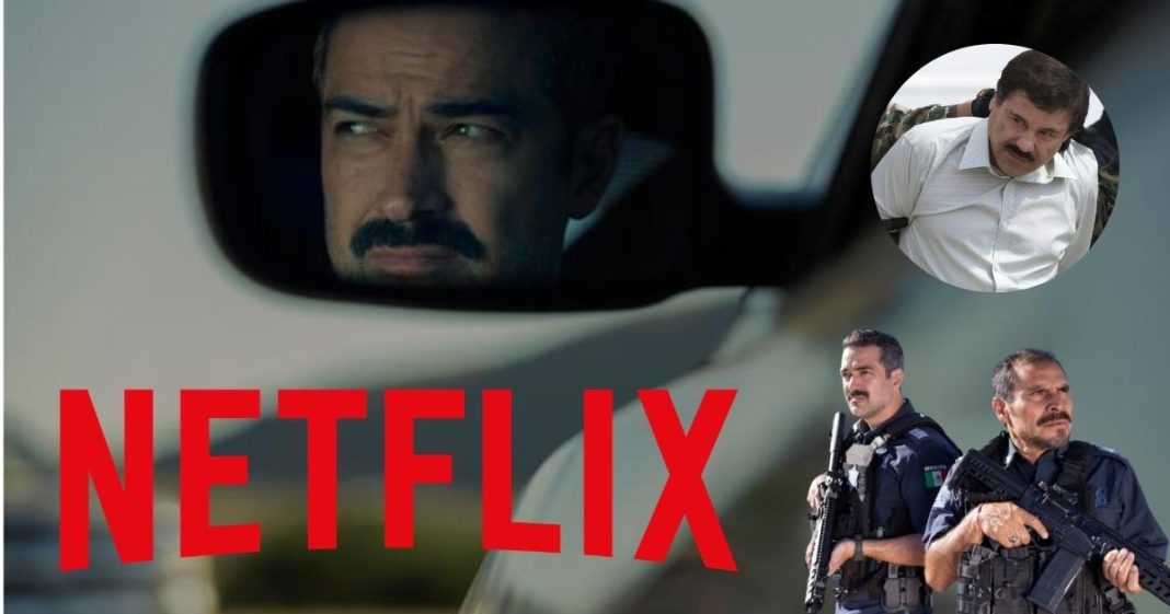 Alfonso Herrera y Noé Hernández personificados como policías federales