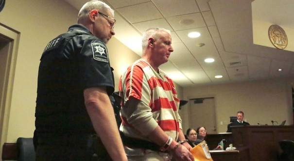Colin Gray durante la audiencia donde un juez le dictó sentencia de prisión en Georgia