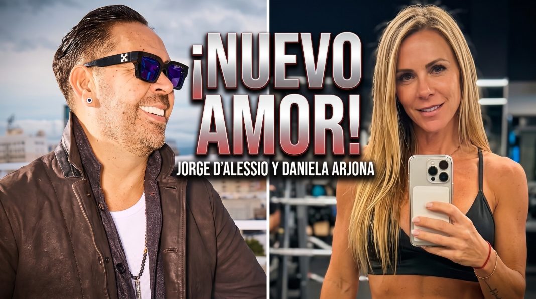 Jorge D’Alessio junto a Daniela Arjona