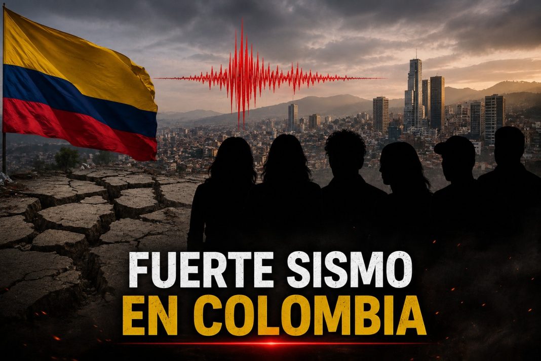 fuerte sismo Colombia